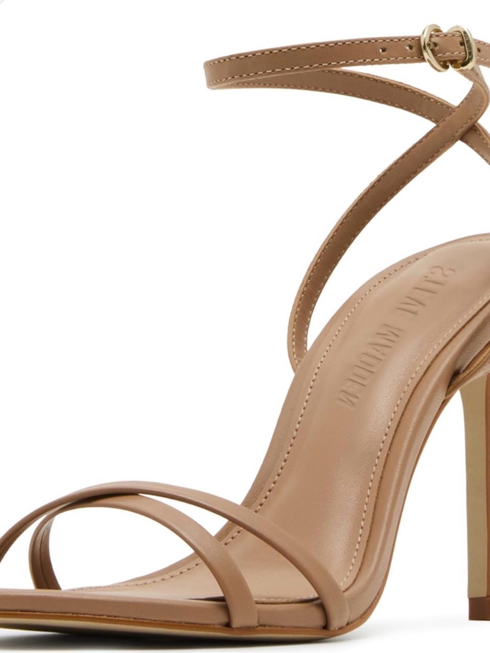 Steve Madden nude heels sandals